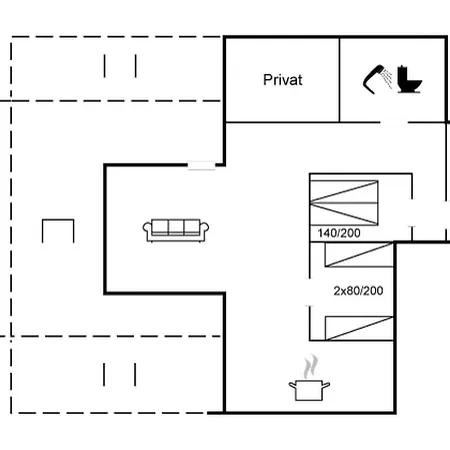 Gertina - 100m From The Sea By Interhome Сasa de vacaciones Knebel